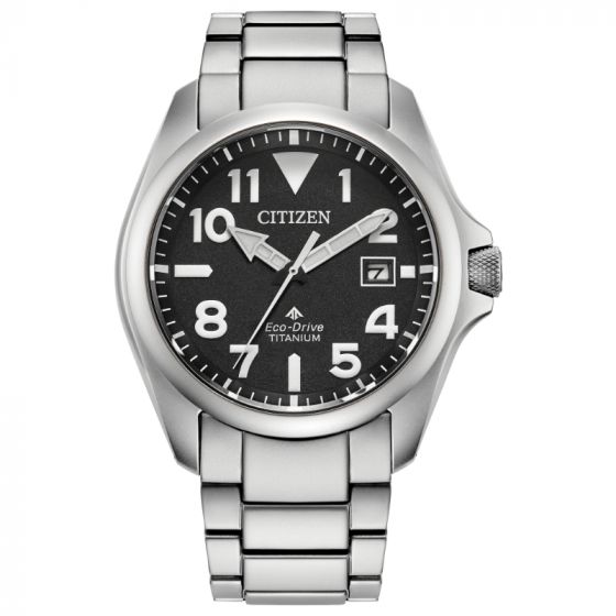 Citizen Men's Eco-Drive Promaster Dive Automatic Black IP Stainless Steel W