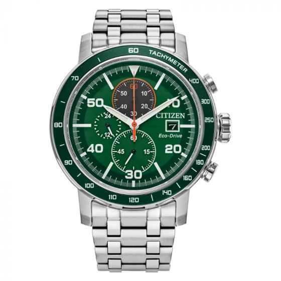 CITIZEN Eco-Drive Weekender Mens Stainless Steel Libero Jewelers